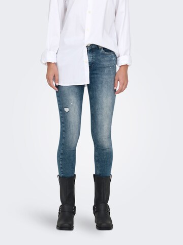 ONLY Skinny Jeans 'ONLBLUSH' in Blauw: voorkant