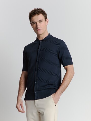 No Excess Shirt in Blue: front