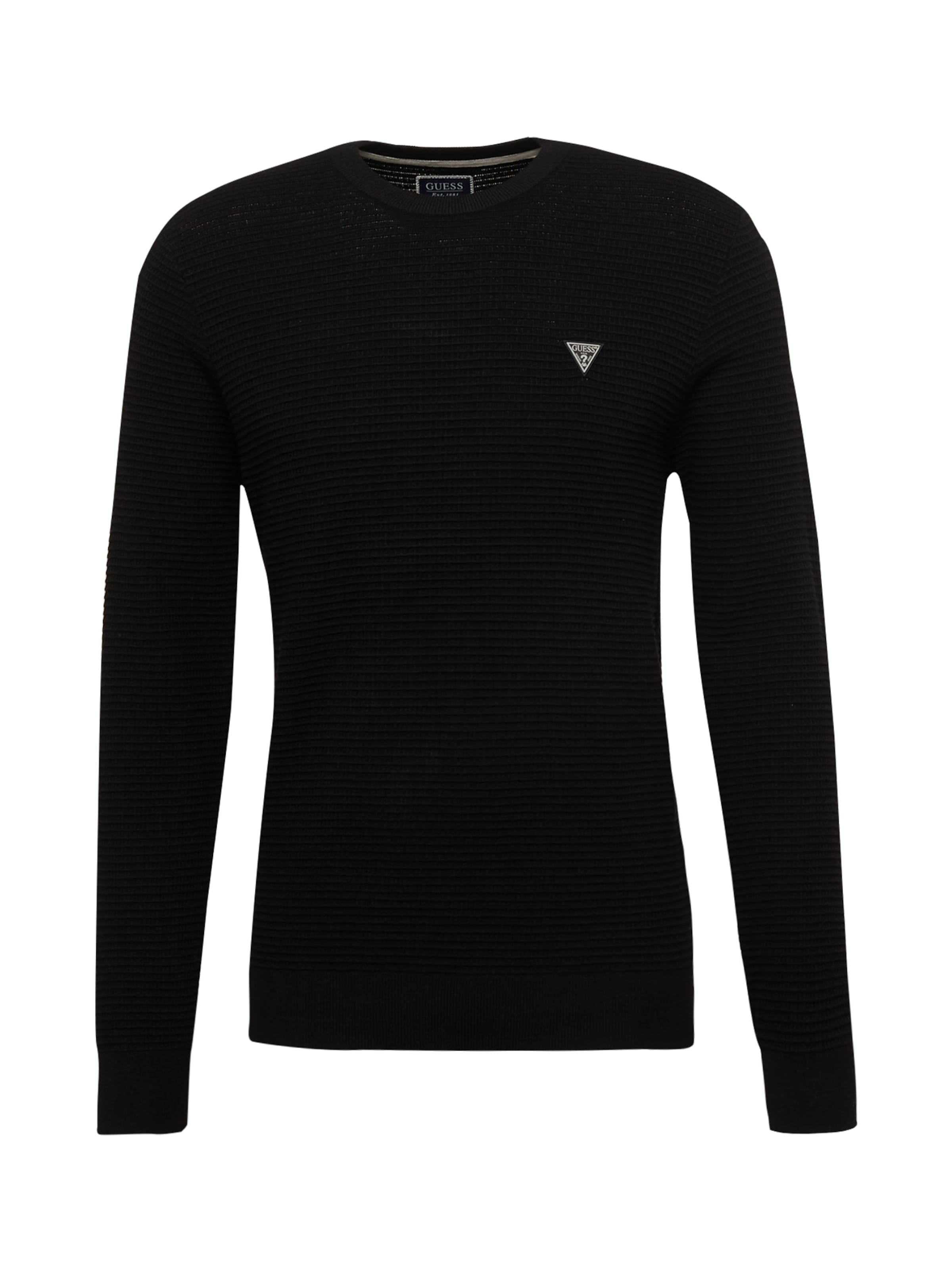 GUESS Pullover in Schwarz: Vorderseite