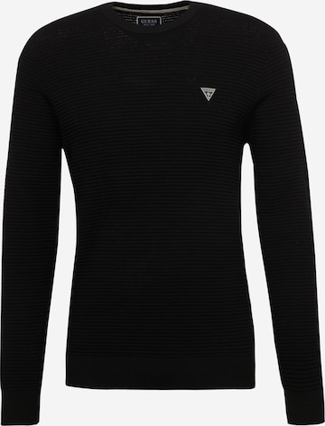 GUESS Pullover in Schwarz: Vorderseite
