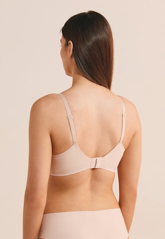 Triangolo Reggiseno 'Pure Invisible' di ETAM in beige