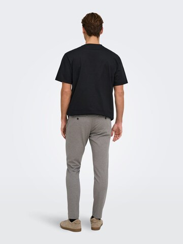 Only & Sons Slimfit Broek 'Mark' in Grijs