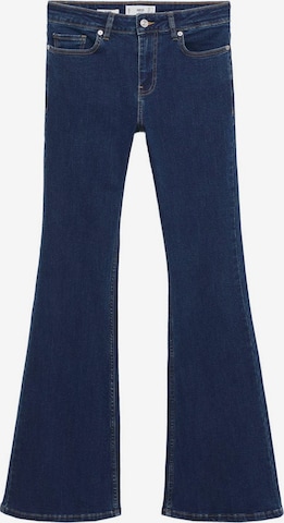 MANGO Flared Jeans in Blauw: voorkant