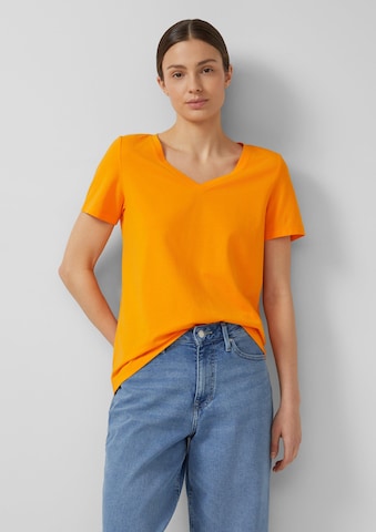 T-shirt s.Oliver en orange : devant