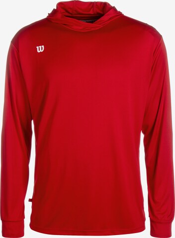 WILSON Performance Shirt in Red: front