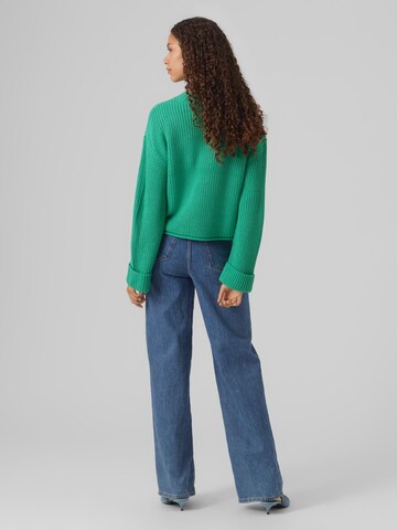 VERO MODA Sweater 'SAYLA' in Green