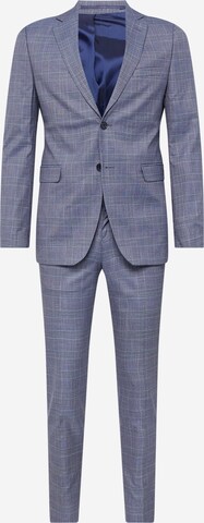 BURTON MENSWEAR LONDON Regular Suit in Blue: front