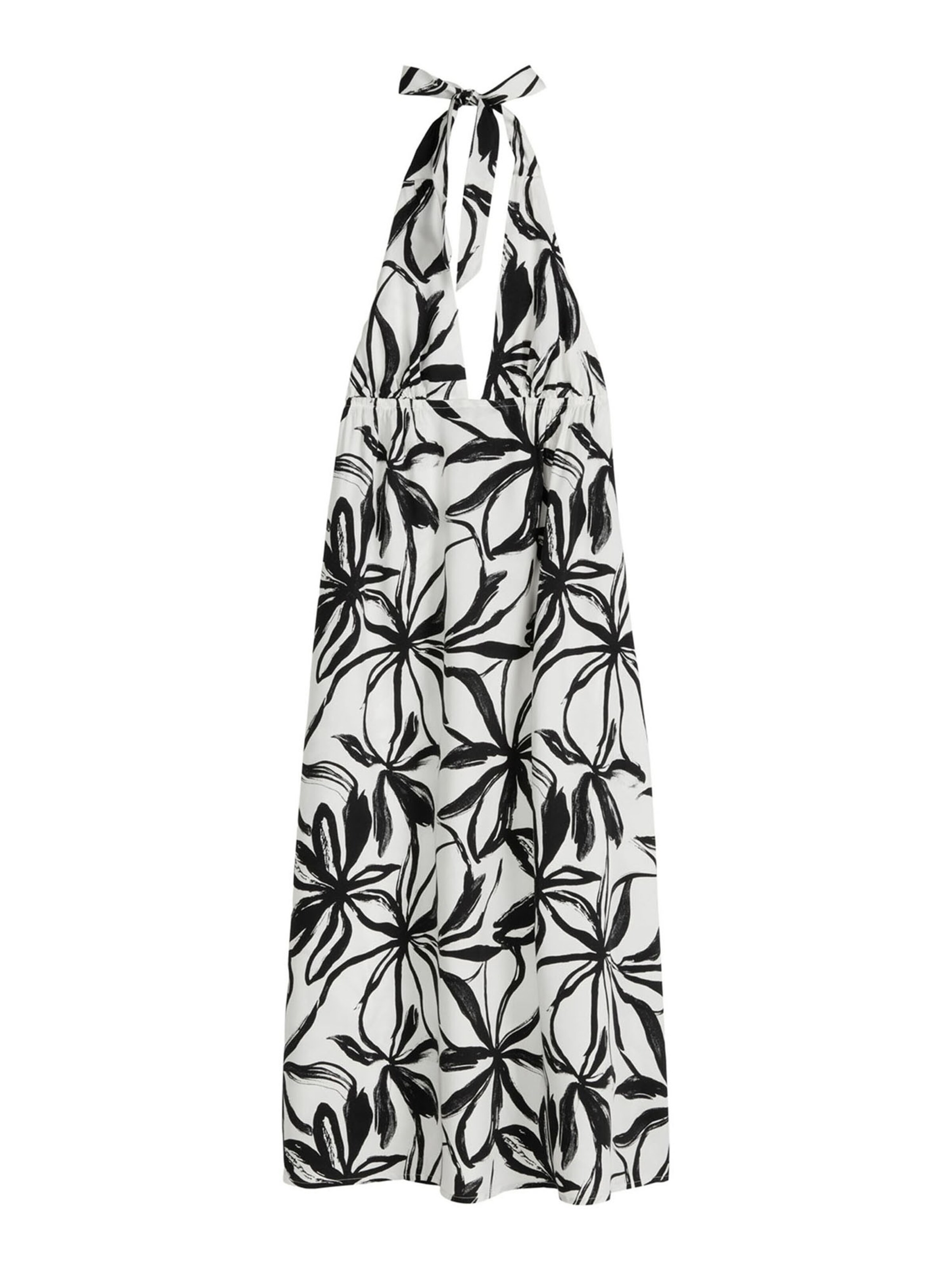 Vêtement de plage ' Abstract Floral ' Marc O'Polo en noir : devant
