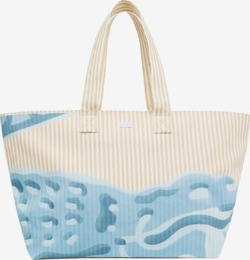 LACOSTEShopper torba 'Lacoste Sac cabas XL Anna Mixte Blanc Naturel' - prozirna boja: prednji dio