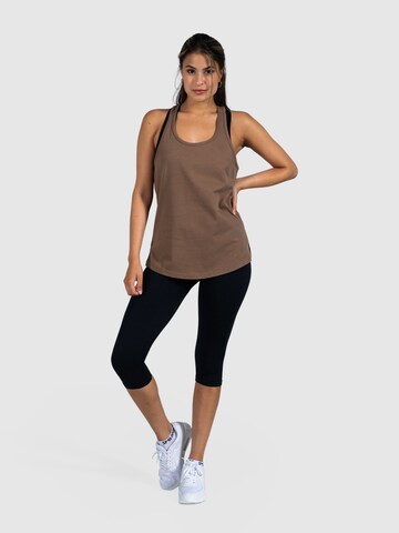 Smilodox Sports Top in Brown