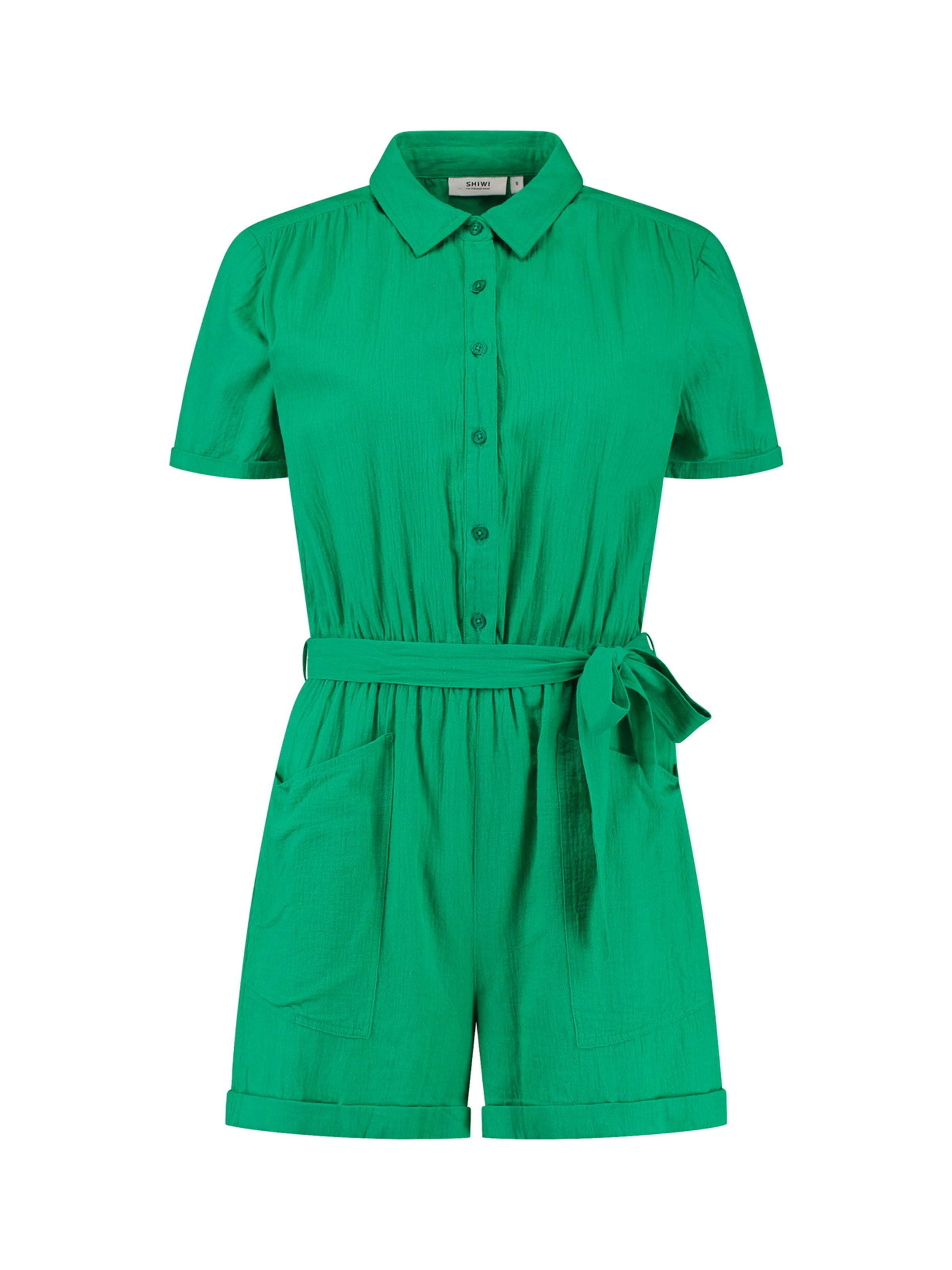 Shiwi Overal 'FREYA' – zelená: přední strana