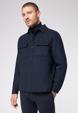 Veste en polaire ROY ROBSON en bleu : devant