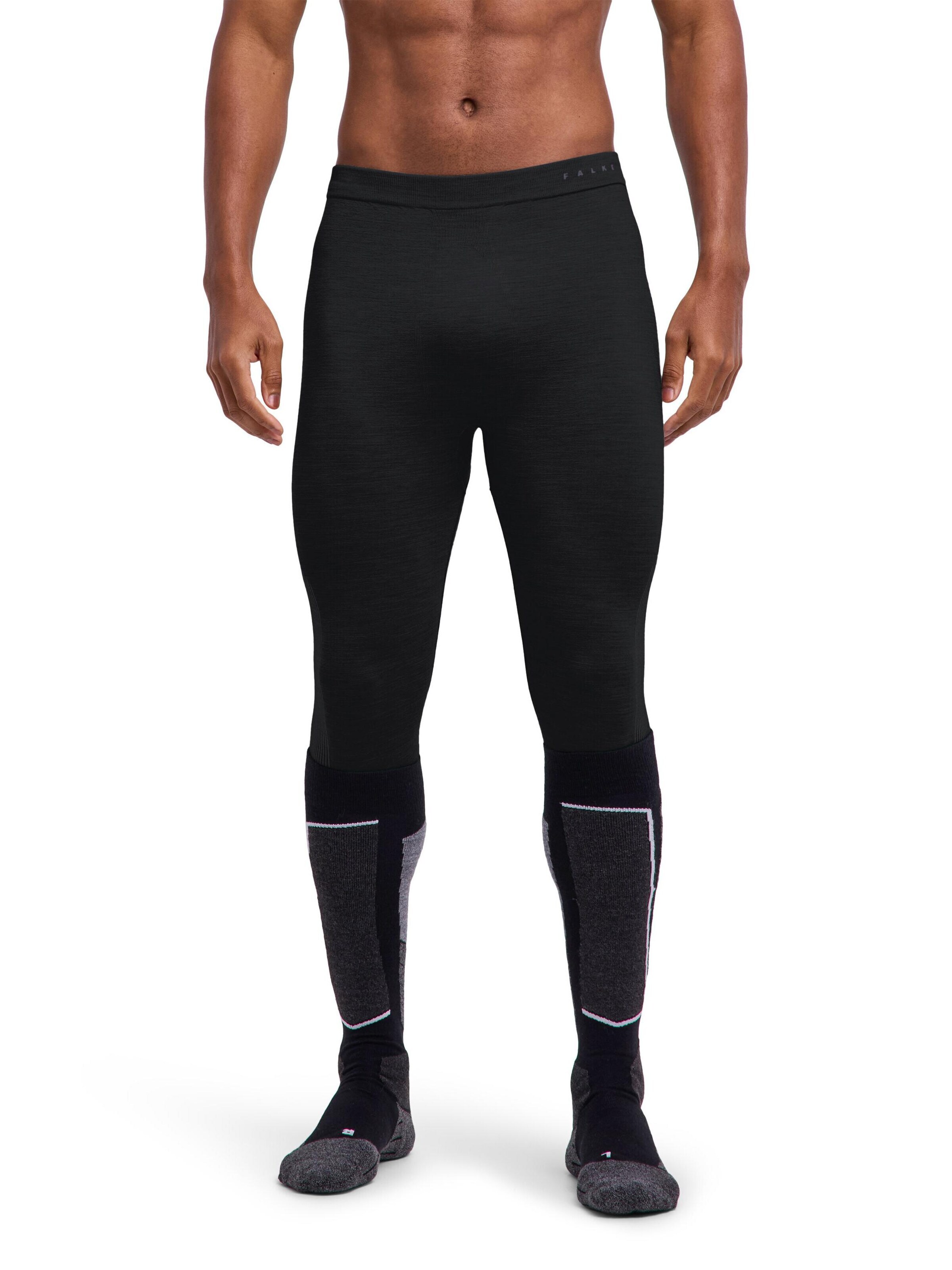FALKE Sporthose '3/4'‌‌‌‌ in Schwarz: Vorderseite