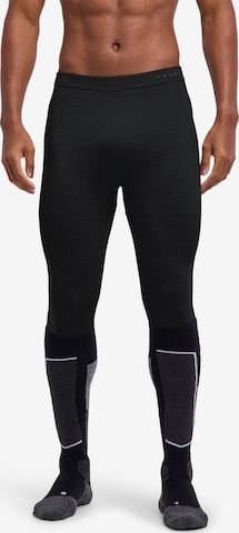 FALKE Sporthose '3/4' in Schwarz: Vorderseite