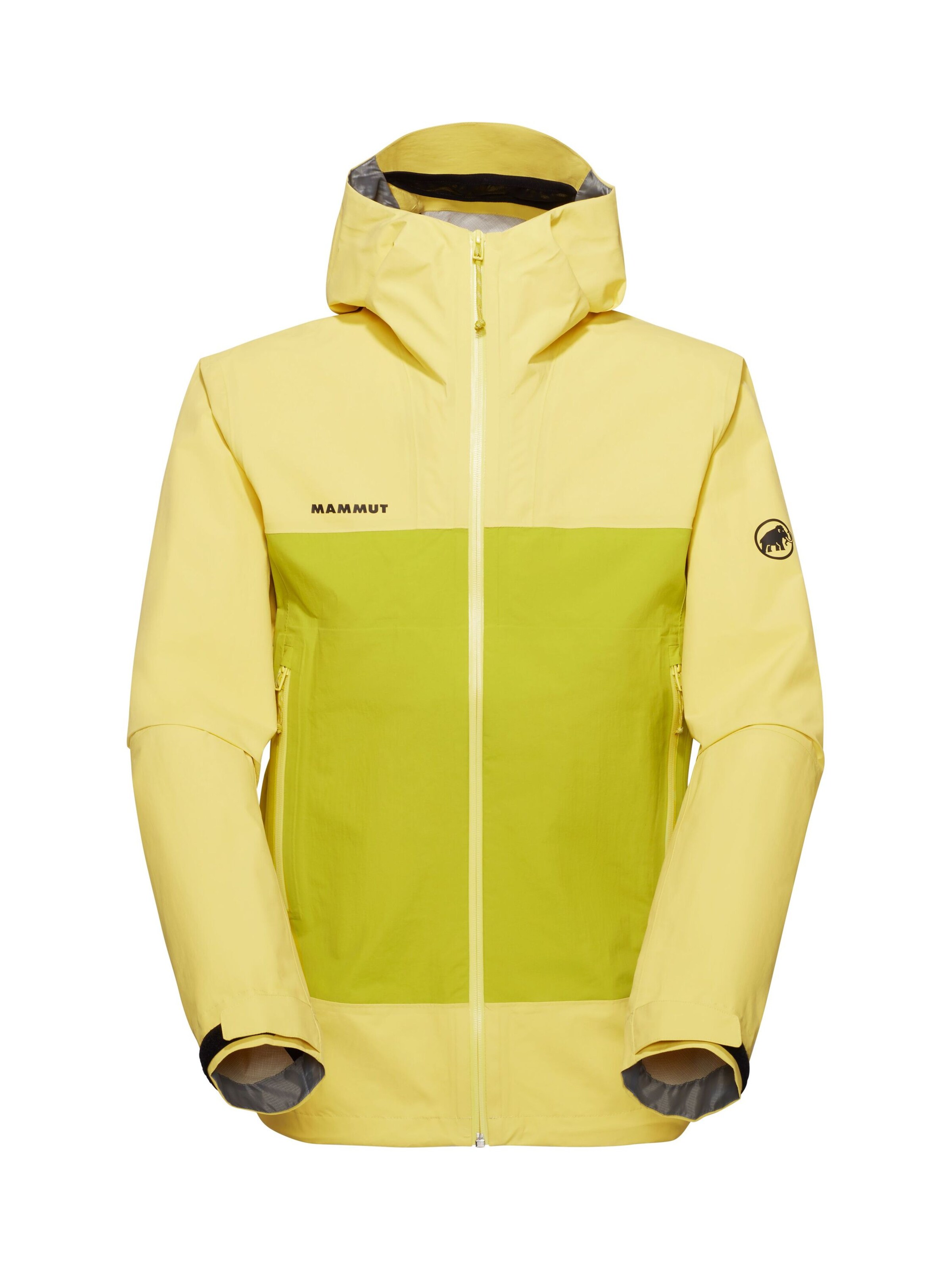 MAMMUT Jacke in Gelb: Vorderseite