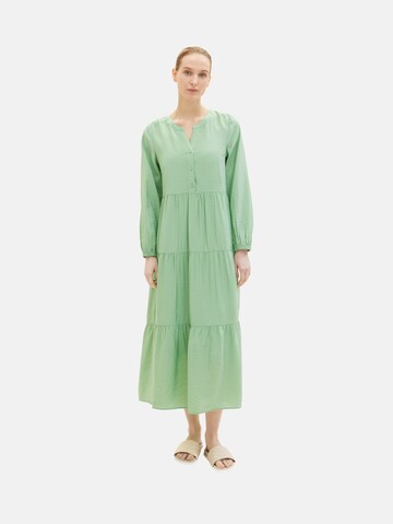 Robe TOM TAILOR en vert : devant