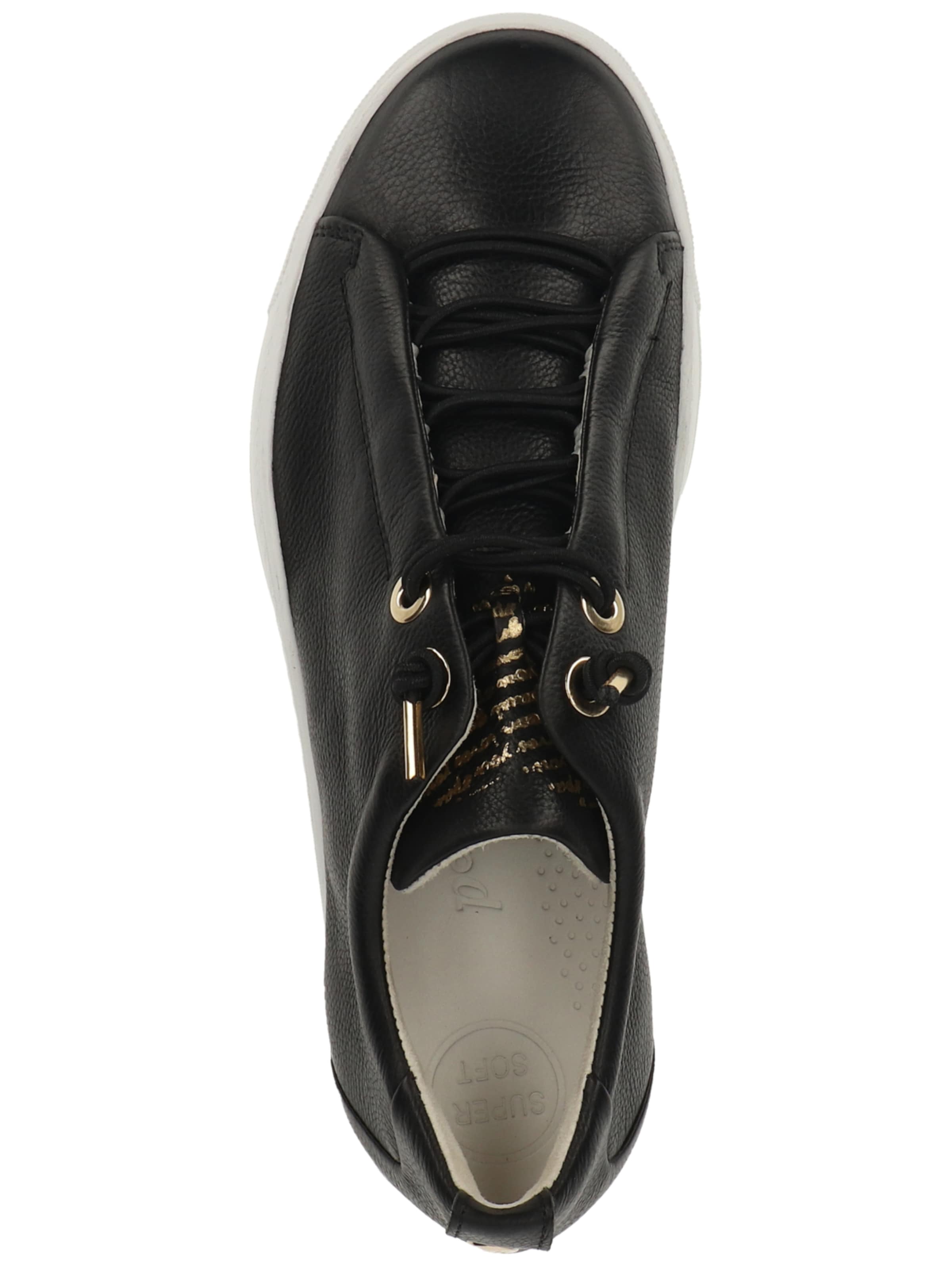 Paul Green Ниски маратонки 'Mastercalf' в черно