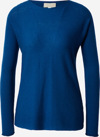 120% Lino Sweater in Blue: front
