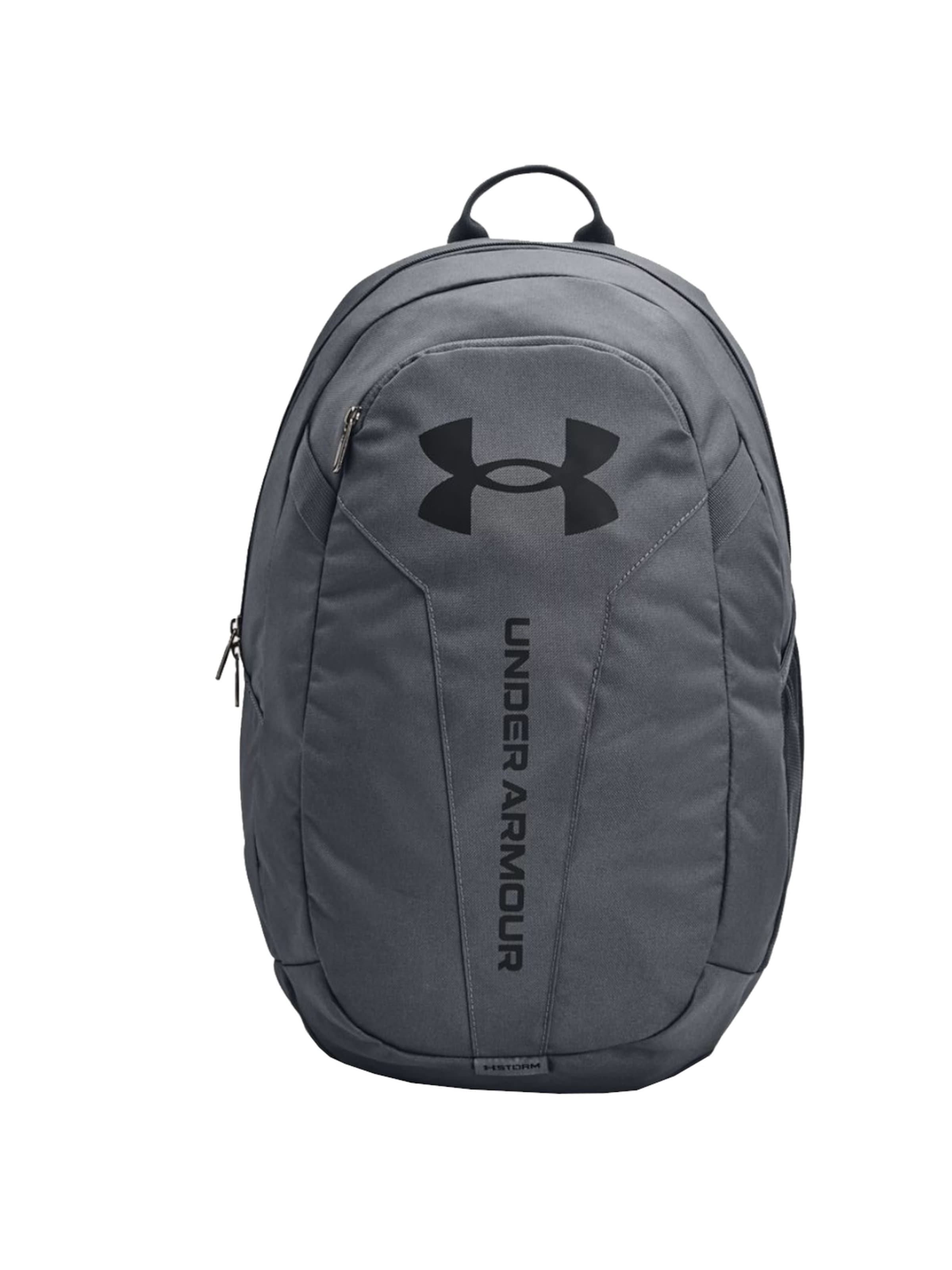 UNDER ARMOUR Backpack 'Under Armour Hustle Lite' in Grey: front