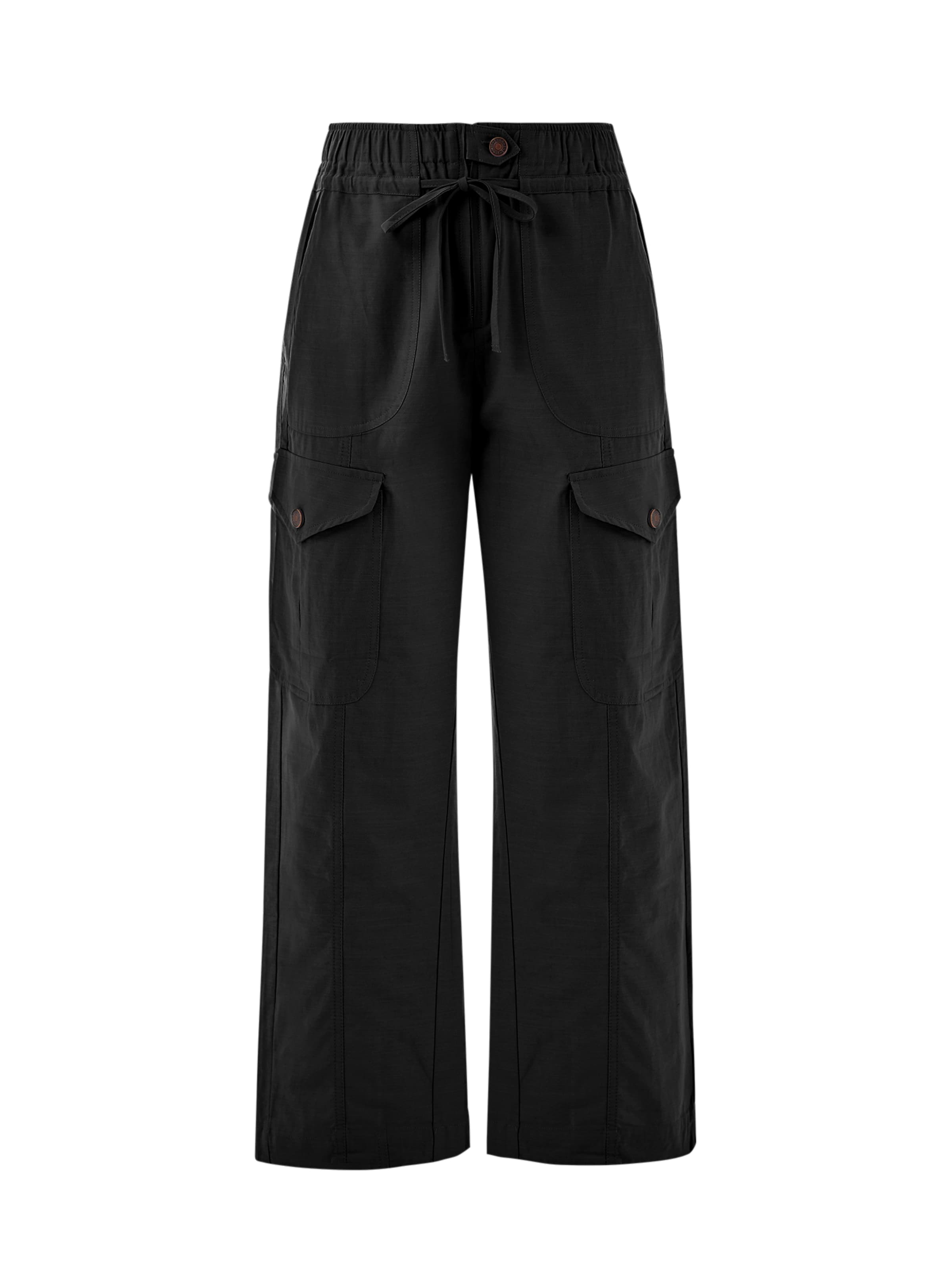 Imily Bela Брюки-карго в Черный: спереди