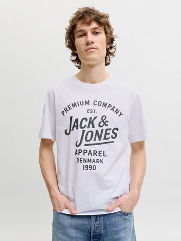 JACK & JONES T-Shirt in Weiß: Vorderseite