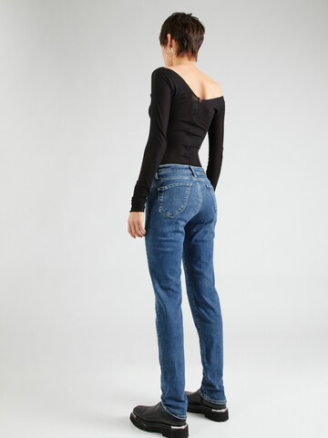 Skinny Jeans de la Mavi pe albastru