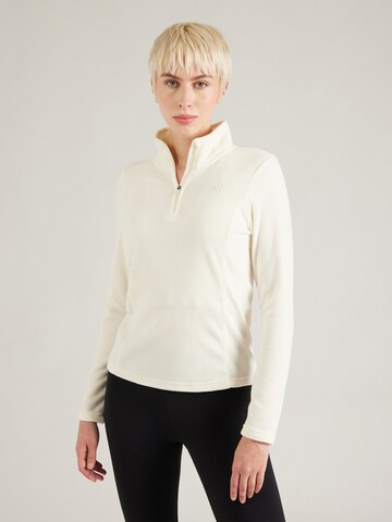 Sweat de sport 4F en beige : devant