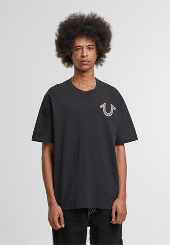 True Religion Shirt 'Skeleton' in Black: front