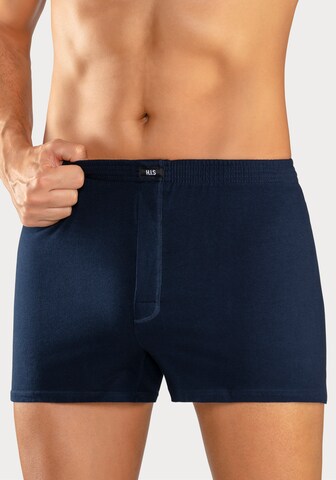 Boxers H.I.S en bleu : devant