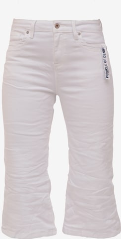 Miracle of Denim Jeans 'Vicky' in White: front