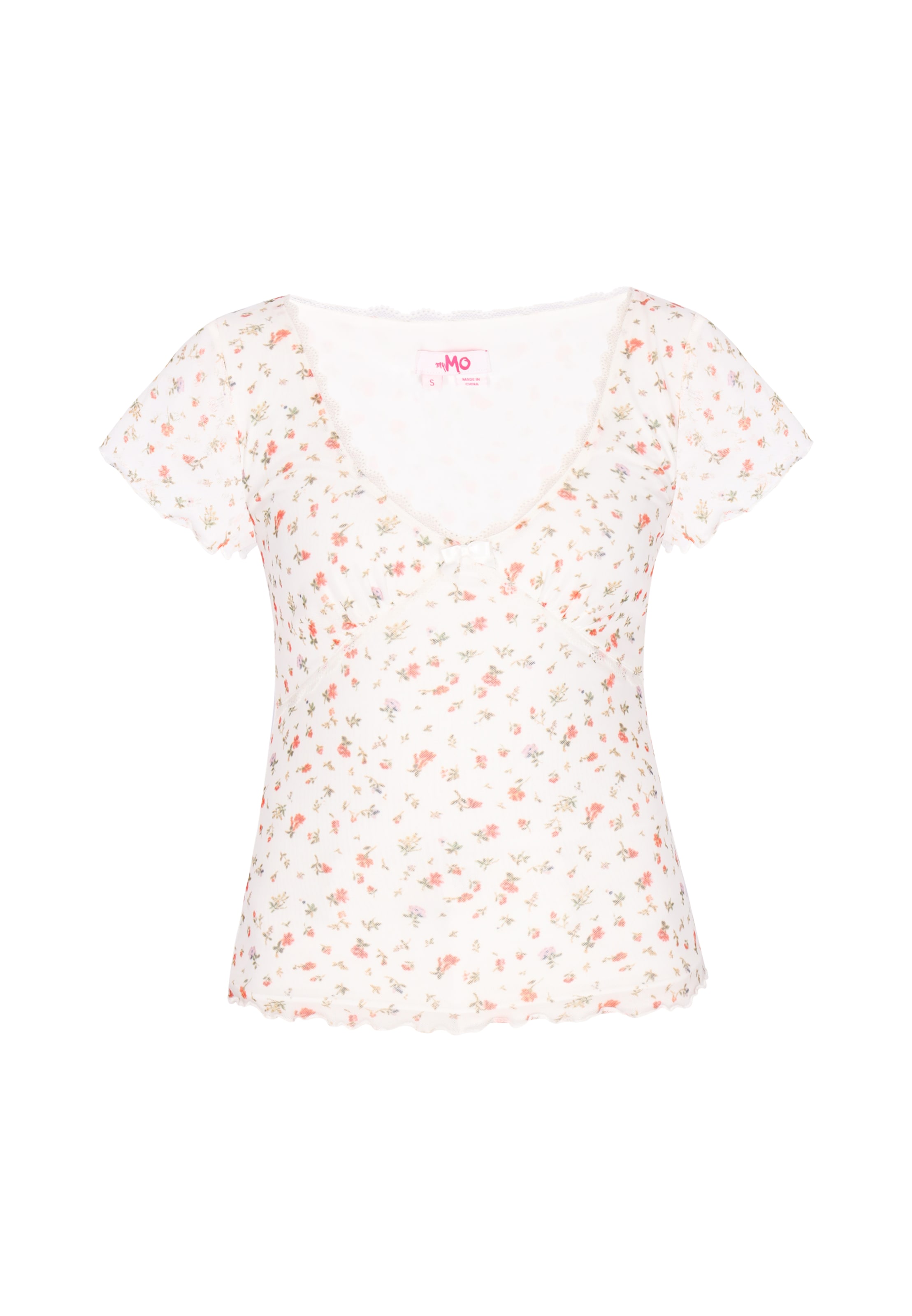 MYMO Shirt 'Young Fashion' in Wit: voorkant