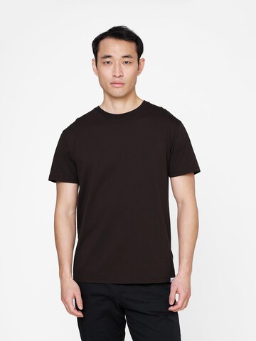 SANVT Shirt 'The Perfect T-Shirt' in Brown: front
