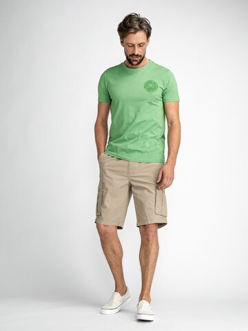 Regular Pantalon cargo Petrol Industries en vert