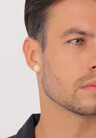 Boucles d'oreilles KUZZOI en or : devant