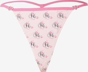 rožinė Juicy Couture Siaurikės: priekis