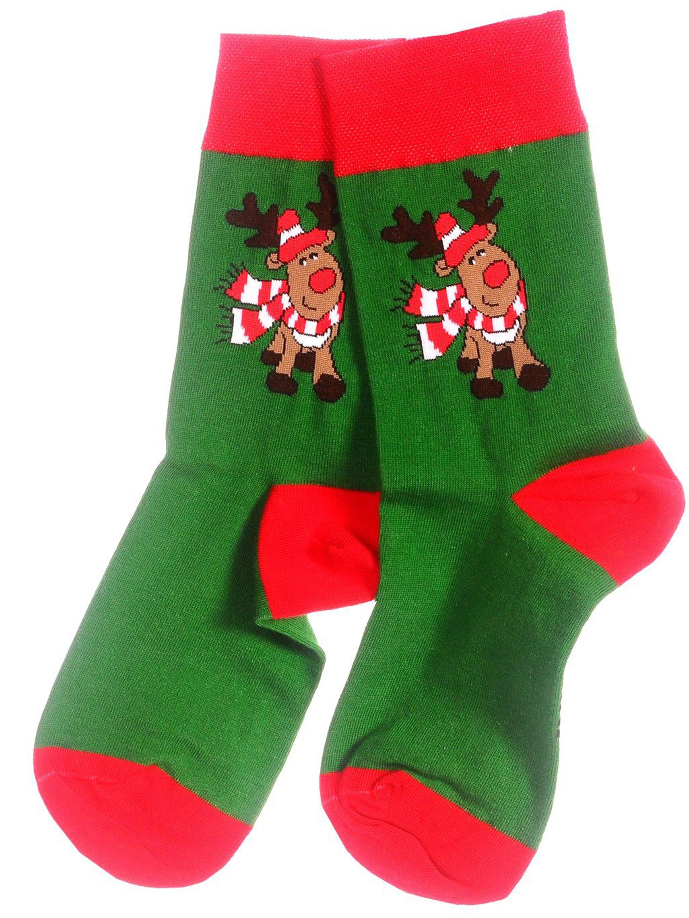 La Bortini Socks in Green