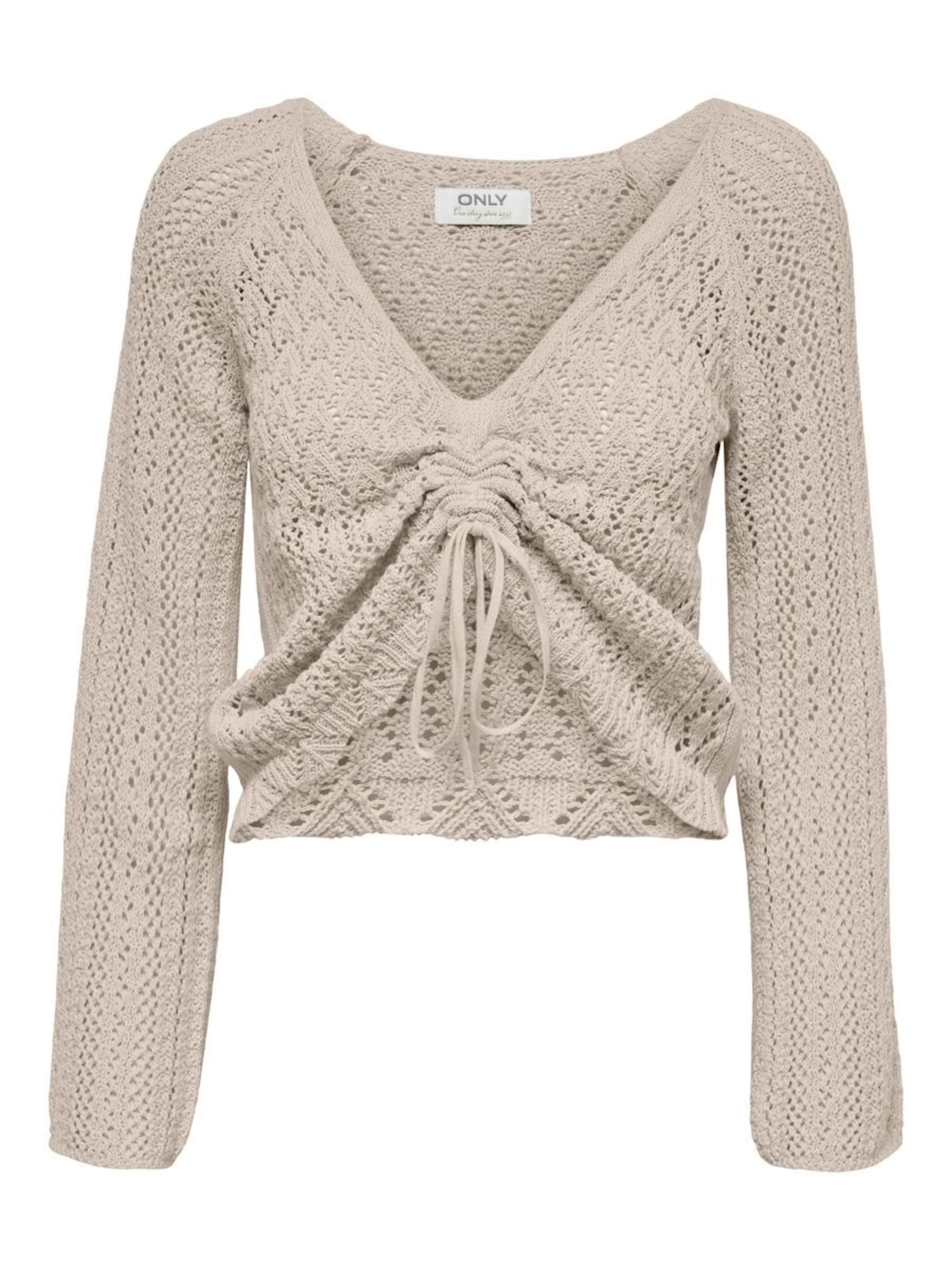 ONLY Neulepaita värissä beige: etupuoli