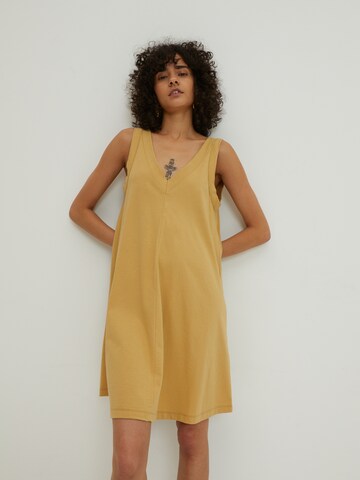 EDITED - Vestido 'Kenia' en amarillo: frente