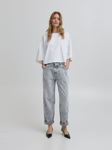 Ball Loose fit Jeans ' BACAMMIE  CURVED JEANS ' in Grey