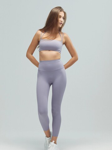 DRILLS Apparel Skinny Leggings 'ACTIVE' in Purple
