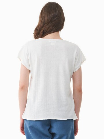 Organication Pullover in Weiß