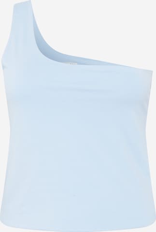 Cotton On Curve Top in Blue: front