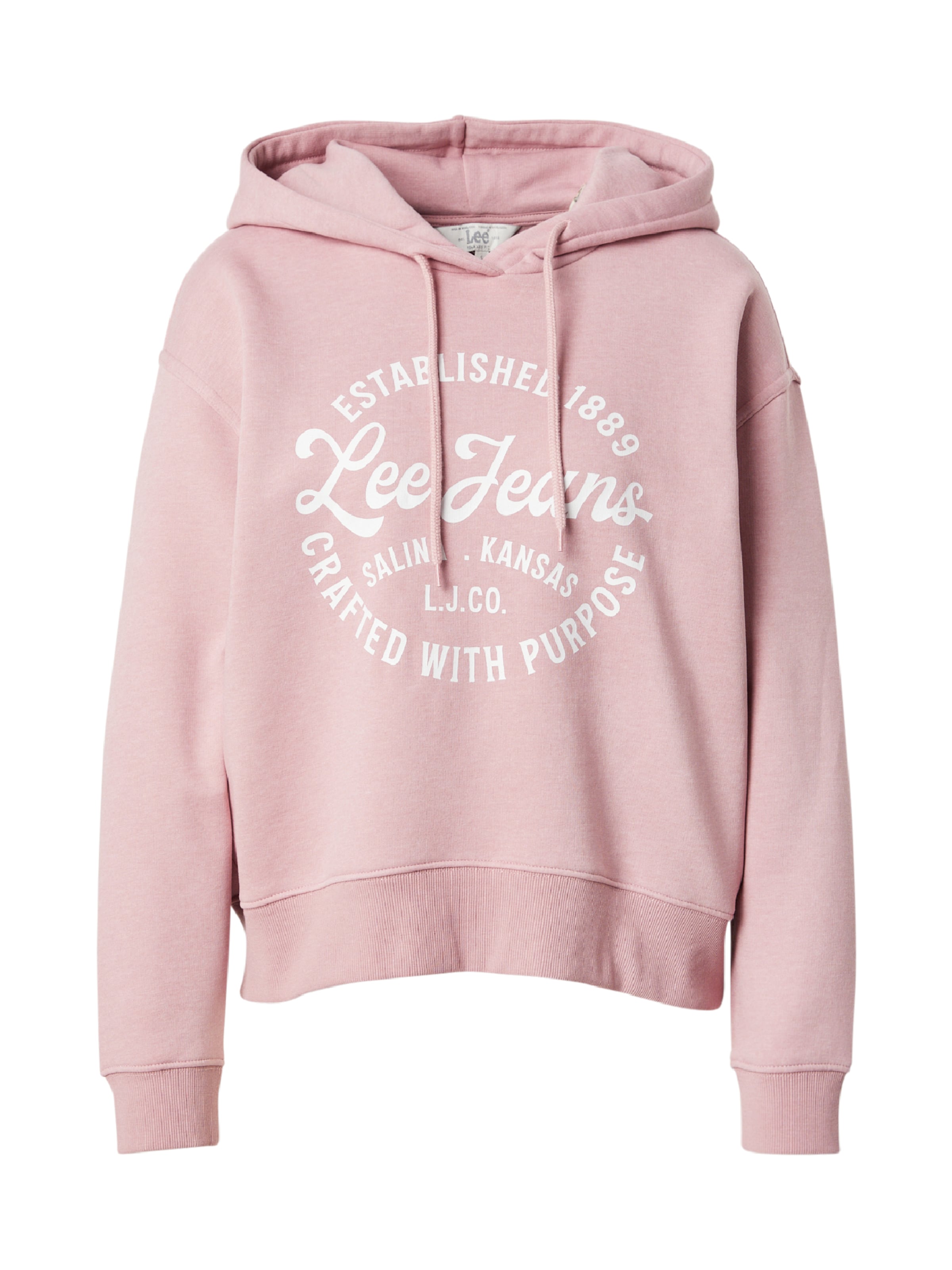 Lee Sweatshirt in Pink: Vorderseite