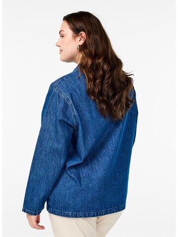 Zizzi Between-season jacket 'Catami' in Blue