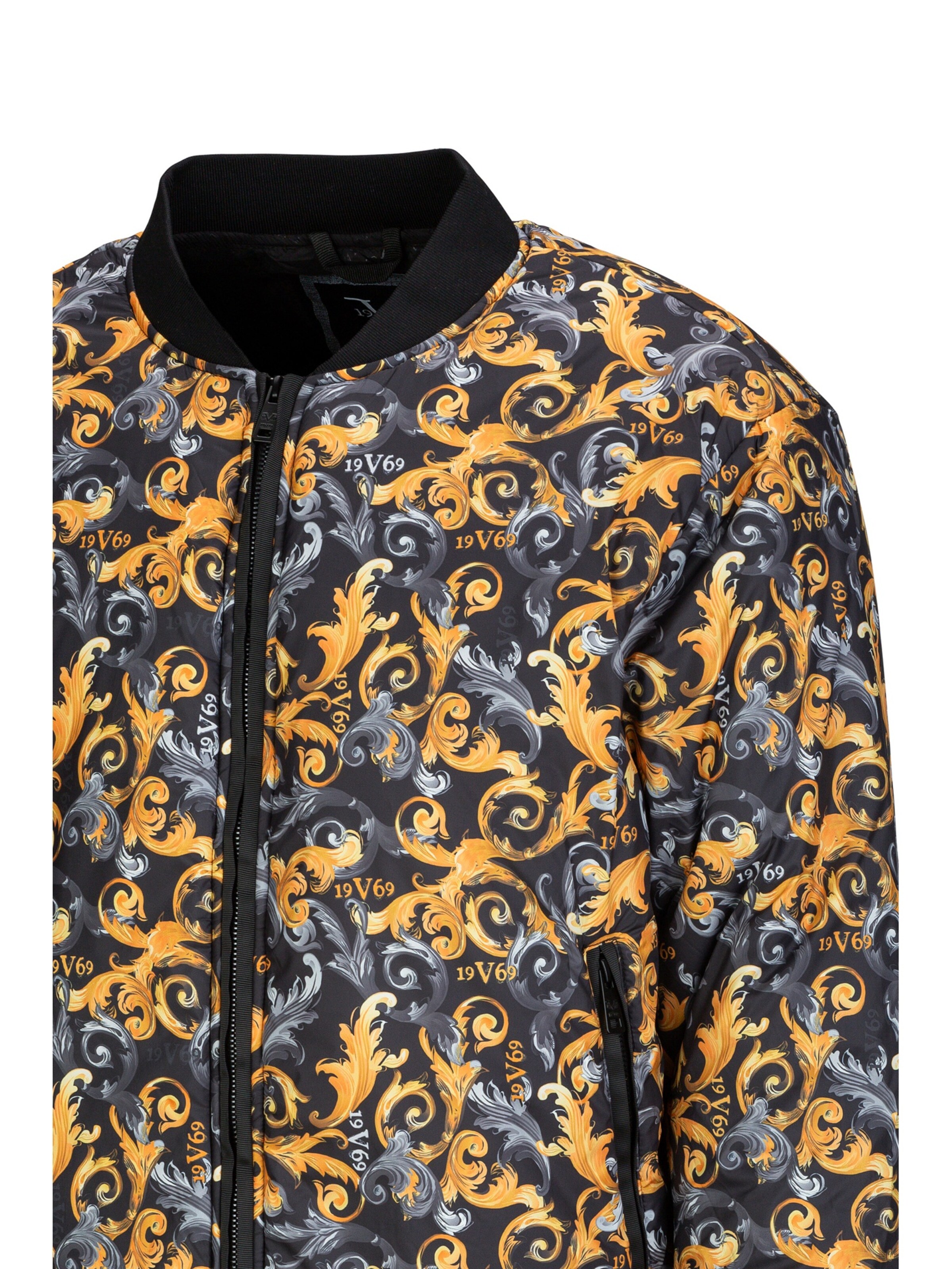 19V69 ITALIA Between-season jacket 'Jordon' in Black