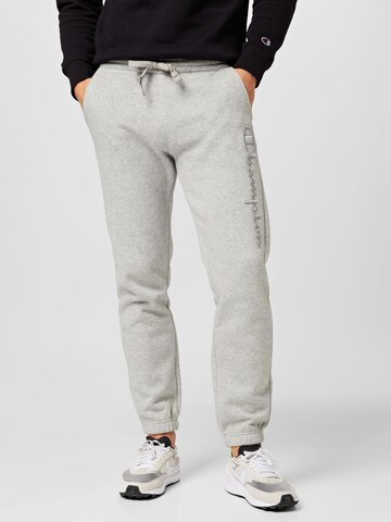 Champion Authentic Athletic Apparel Tapered Pants in Grey: front