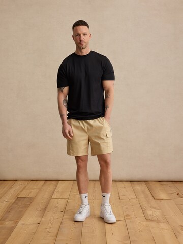 DAN FOX APPAREL - Regular Calças cargo 'Marten' em bege