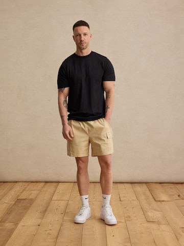 Regular Pantalon cargo 'Marten' DAN FOX APPAREL en beige