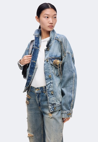 Liu Jo Tussenjas 'THE GIGI HADID EDIT' in Blauw: voorkant