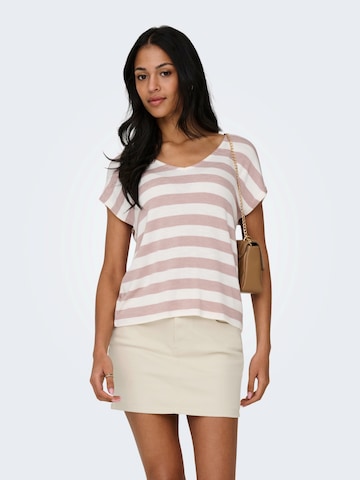 ONLY Shirt in Pink: front